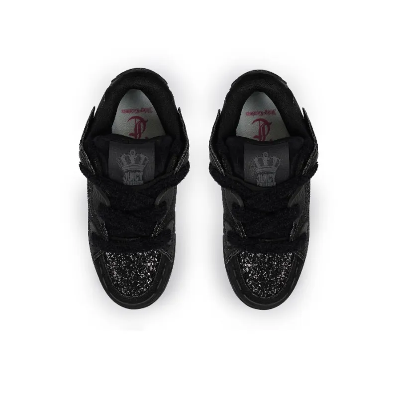JUZI Low Top Skateboard Shoes Women's Night-3