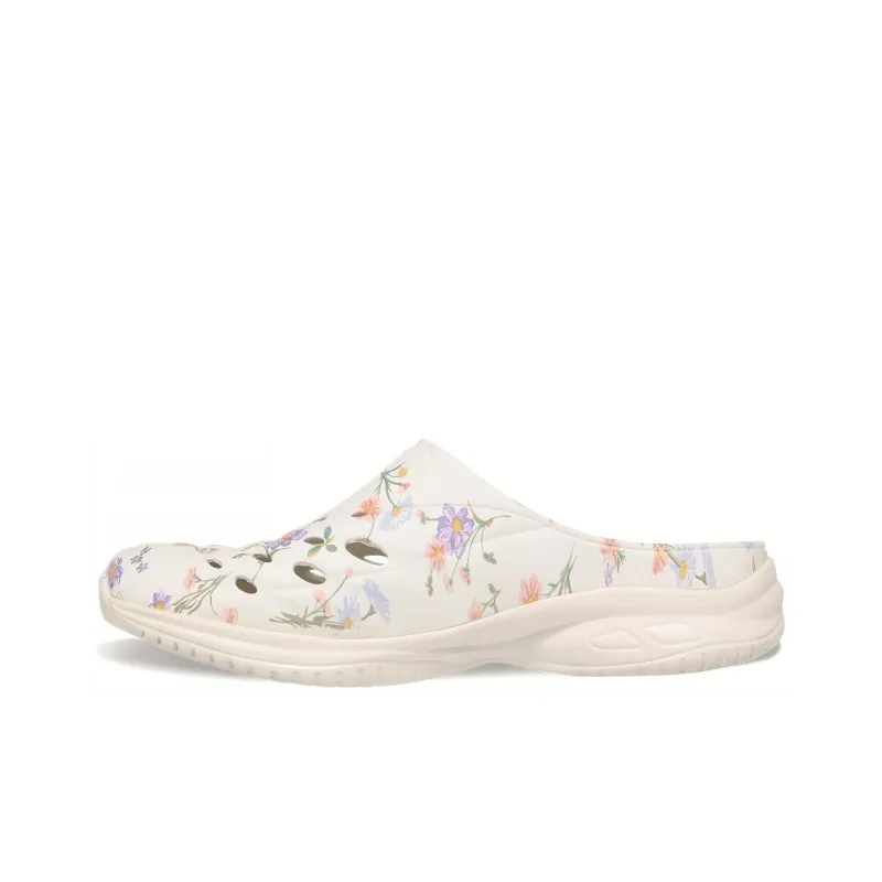 Skechers Commute Time Slip-Resistant Wrap-toe Slippers Women's White-0