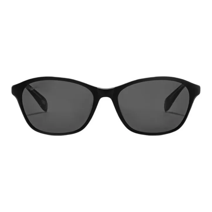 Fakeme Round Sunglasses Unisex Black-1
