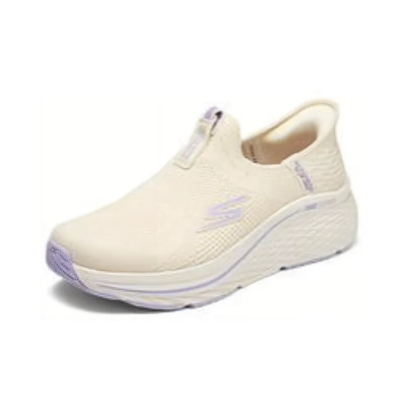 Skechers Anti Slip Wear Resistant Low Top Casual Running Shoes Women's Ecru-2