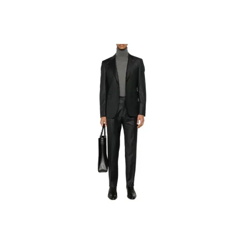 Tagliatore Single-breasted Pinstripe Blazer