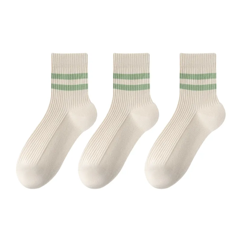 XXLLG Mid Calf Socks Women's 3 Pack-6