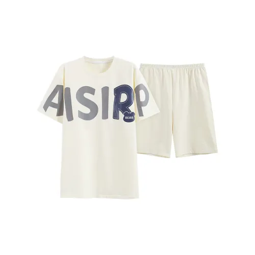 GOSO Pajama Set Women's White Shades