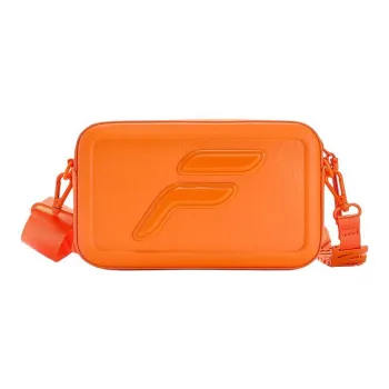 FILA FUSION Polyurethane Camera Bags Crossbody Bags Extra Small Unisex Orange Orange