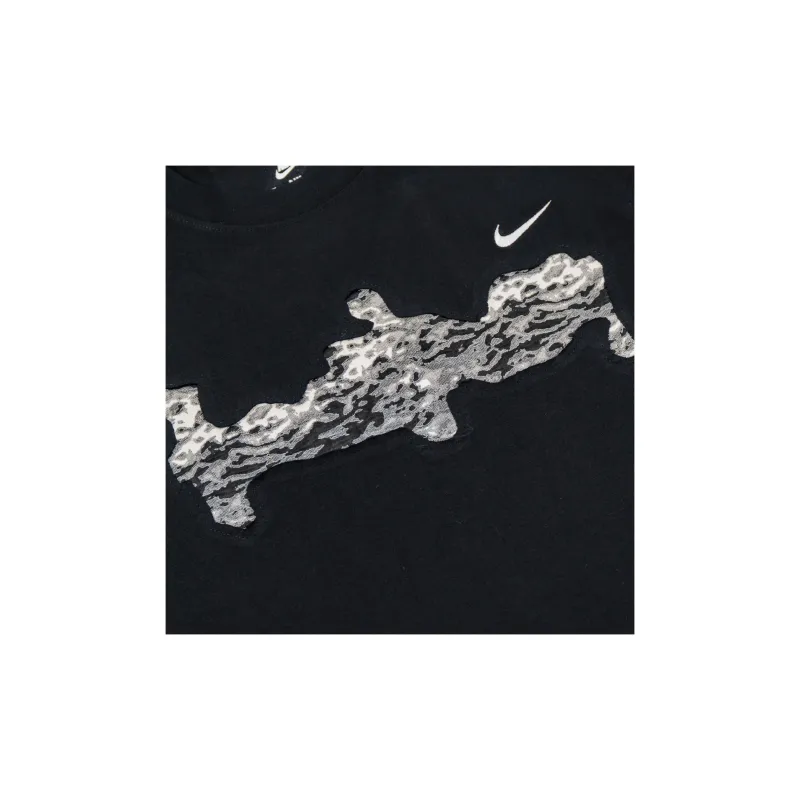 Nike T Shirts Black-2
