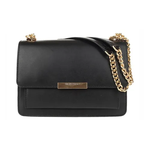 MICHAEL KORS Leather Shoulder Bag, Crossbody Bag Large Size Women's Black