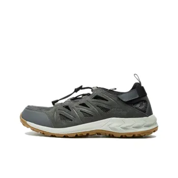 Jack Wolfskin Anti Slip Wear Resistant Low Top Hiking Shoes Men's Gray