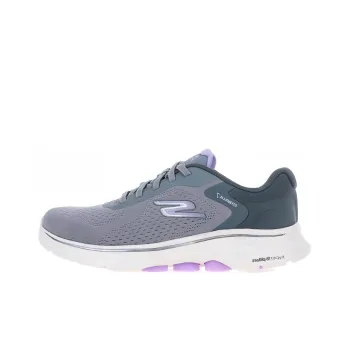 Skechers GO WALK 7 Cushioning Wear Resistant Low Top Casual Running Shoes Women's Gray Purple