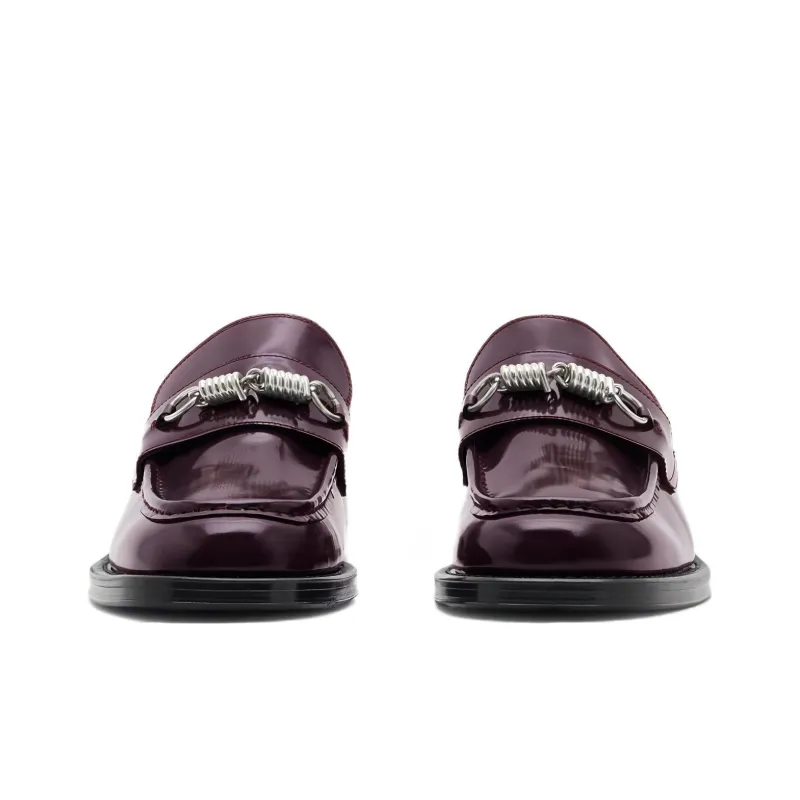 Burberry Loafers Men's Dark Purple-3