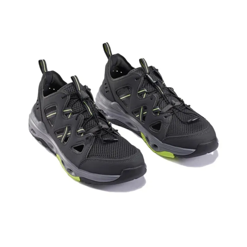 DECATHLON ODS Slip Resistant River Trekking Shoes Men's Black Gray-2