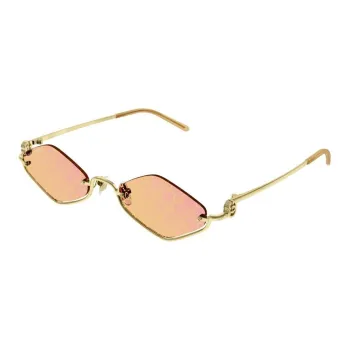 GUCCI Diamond Frame Sunglasses