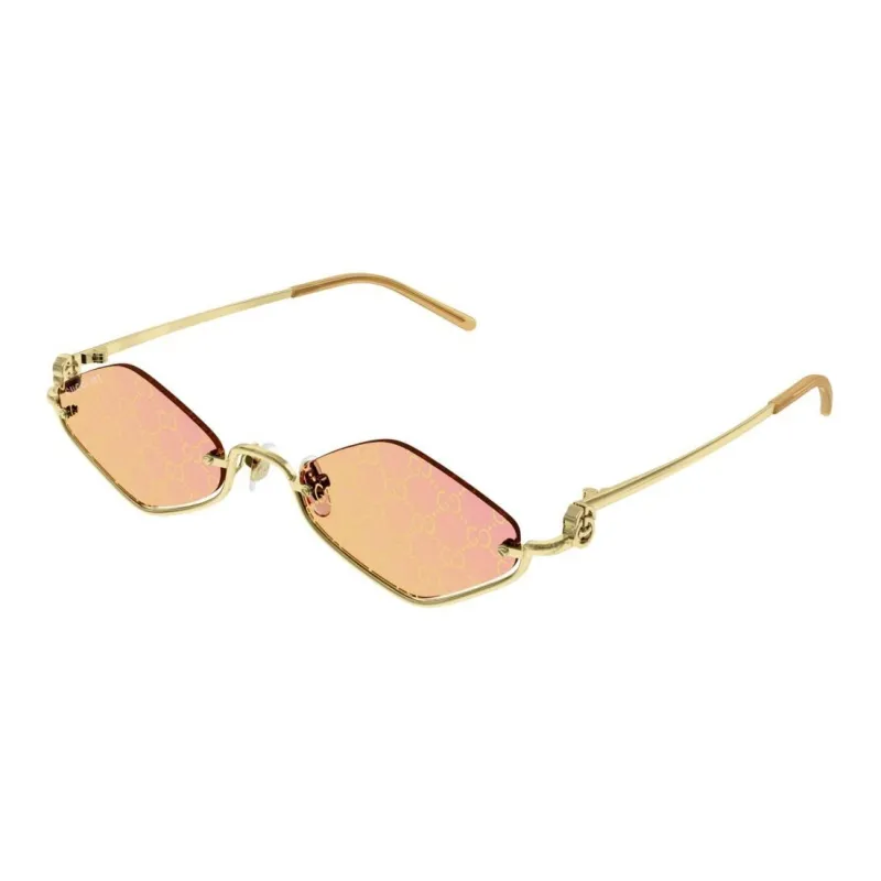 GUCCI Eyewear Geometric Frame Sunglasses-0