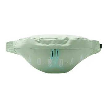 Jordan Cotton Casual Shoulder Bag Crossbody Bag Fanny Pack Unisex Off-Green