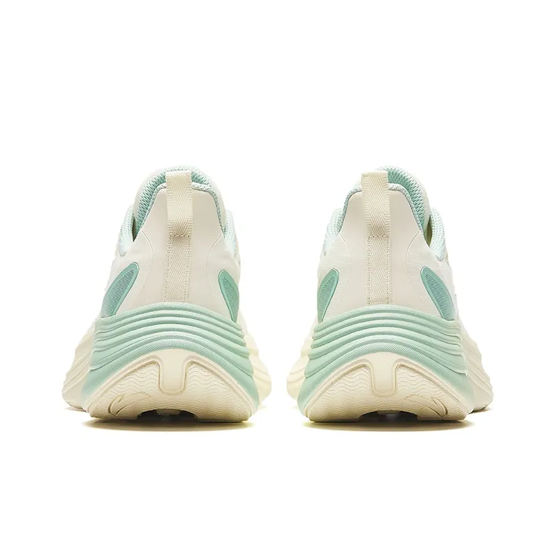 Anta Height Increasing Breathable Low-Top Running Shoes Women's White Cyan-3
