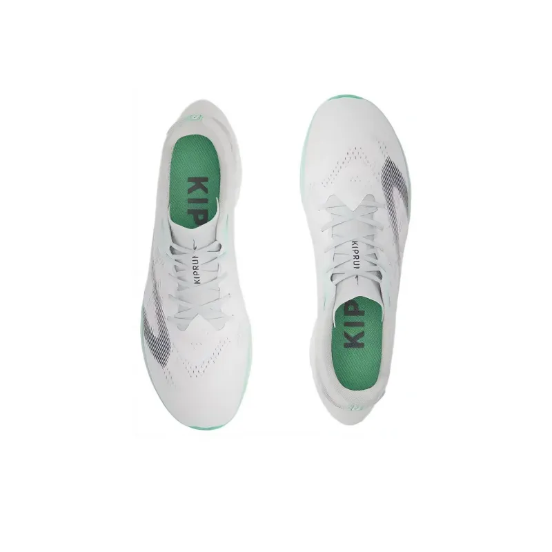 DECATHLON Durable Breathable Low Top Running Shoes Women's White Green-4