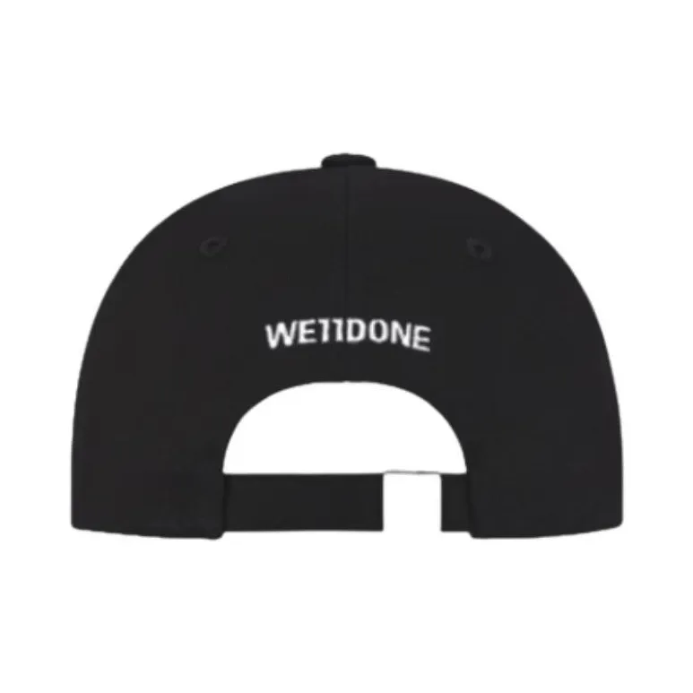 WE11DONE Logo print Baseball Cap-1