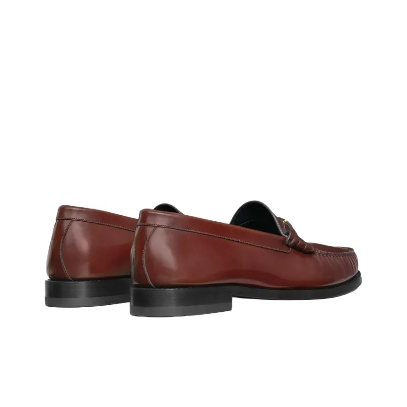 CELINE LUCO Triomphe Loafer 'Fox Red'-3