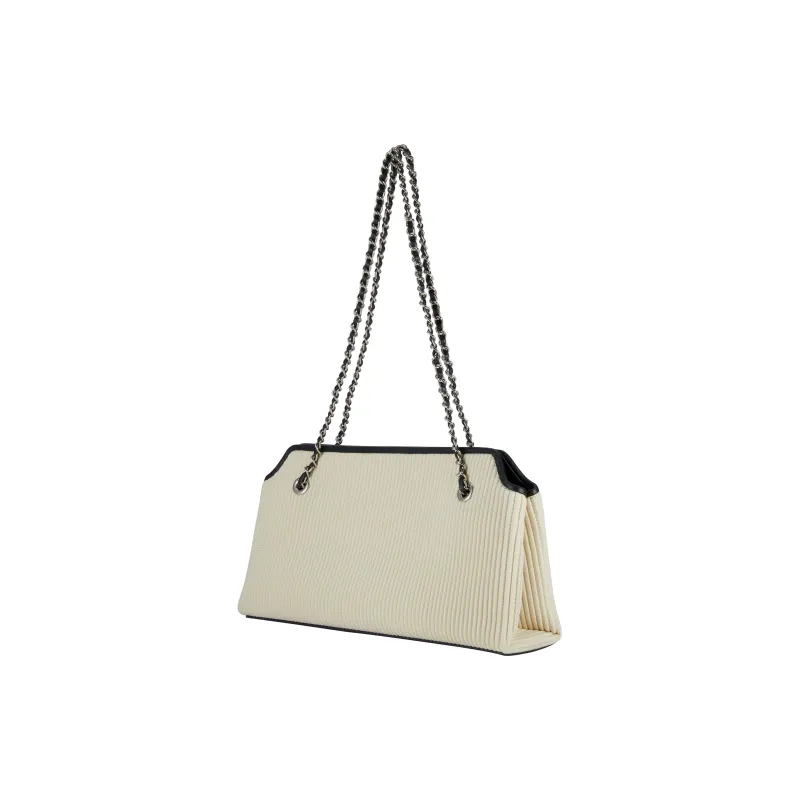 RiotLILY Fabric Shoulder Bag Regular Women's White-1