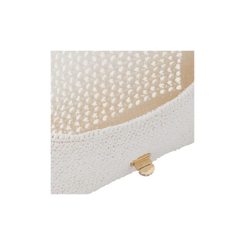 MIU MIU Straw And Wicker Handbag Shoulder Bag Women's White-2