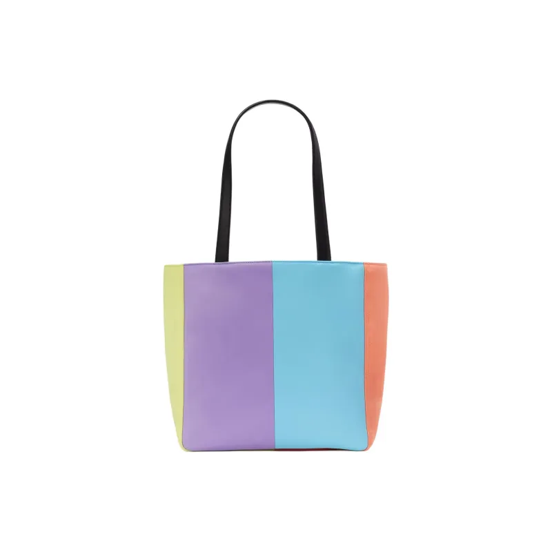 Kate Spade Recycled Nylon With Smooth Cow Leather One Shoulder Handbags Large Size Women's Multicolor-2
