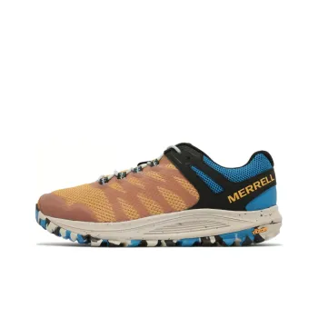 MERRELL Nova 2 Cushioning Wear-Resistant Low-Top Running Shoes Men's Brown Blue