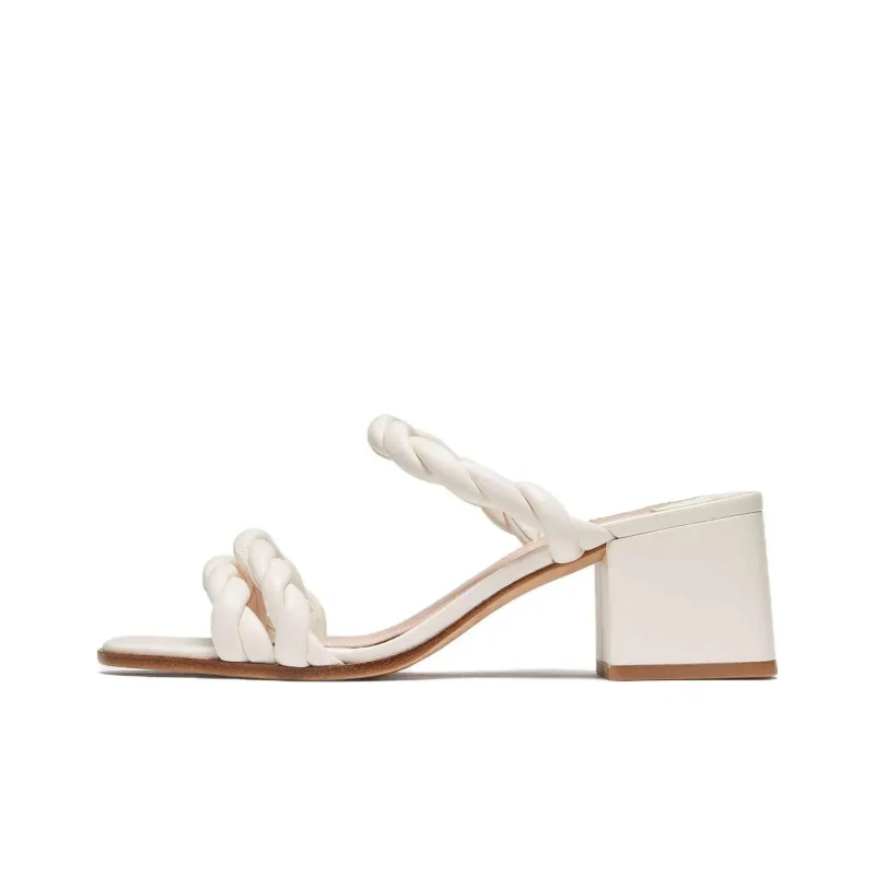 Kate Spade Slide Slippers 5.7cm Women's White-0