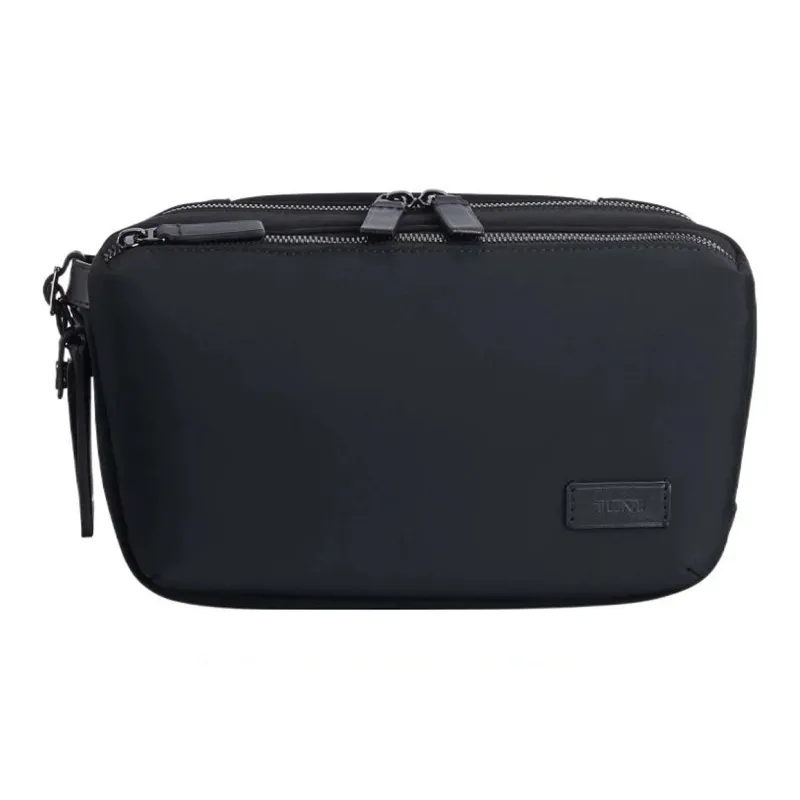 TUMI Nylon Shoulder Bag Crossbody Bag Mini Unisex Black-0