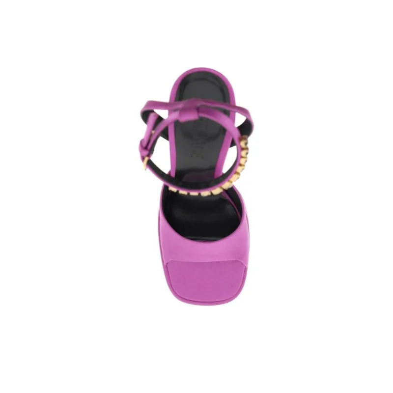 VERSACE Medusa Aevitas 110mm Satin Pumps-3