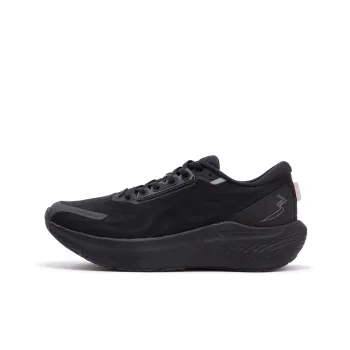 361° Anti Slip Wear Resistant Breathable Lightweight Low Top Running Shoes Men's Black