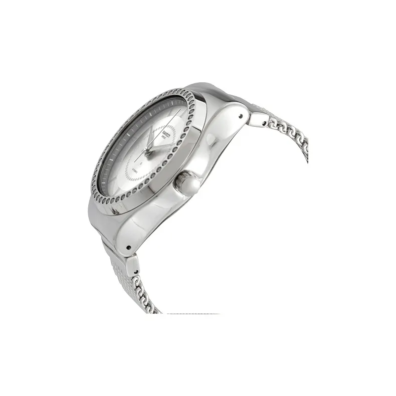SWATCH Unisex Silver Watch YIS406G-2