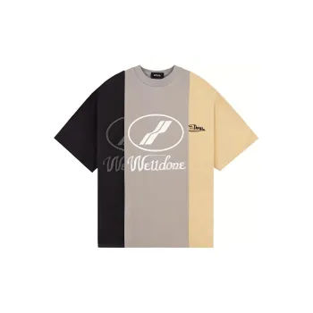 WE11DONE T Shirts Unisex Yellow