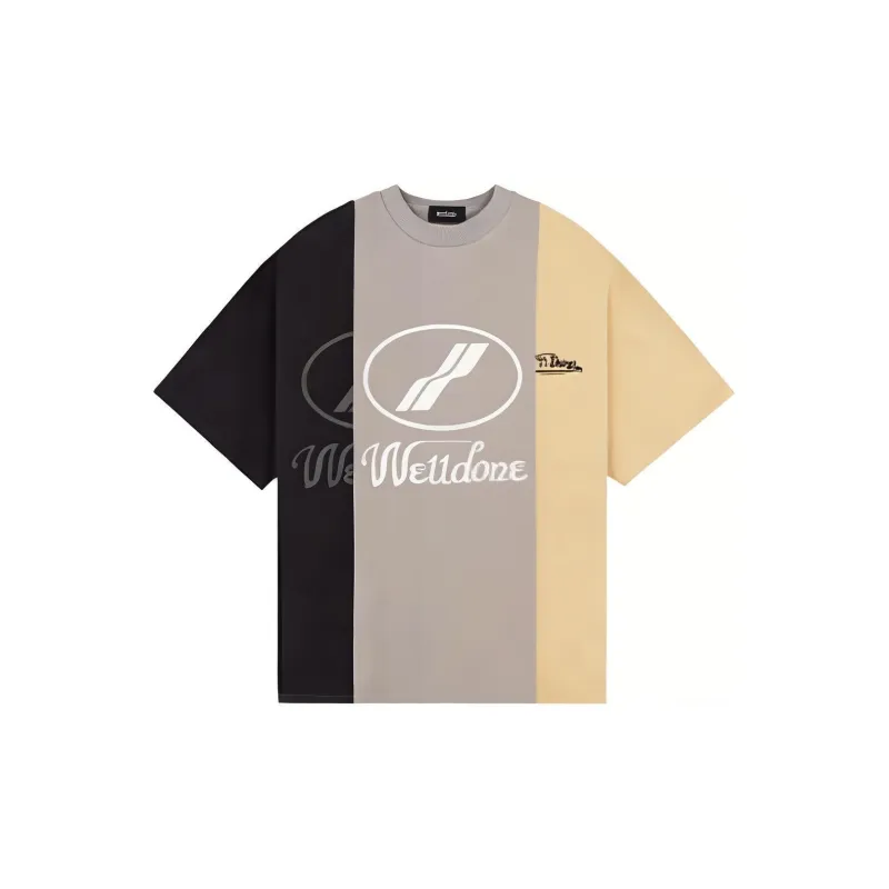 WE11DONE T Shirts Unisex Yellow-0