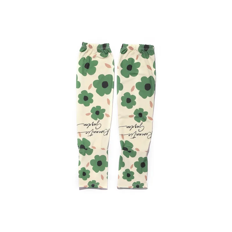 Clect Sun Protection Sleeves Women's Green-0