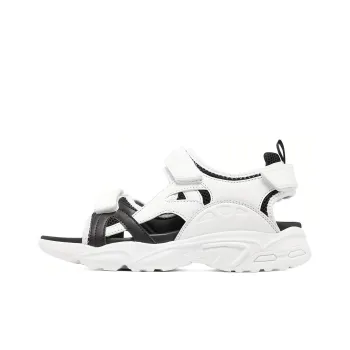 Skechers Dlites Sandal 'White Black'