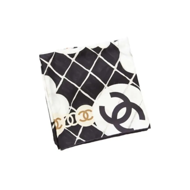 CHANEL Accessories Silk Scarves Women's-2