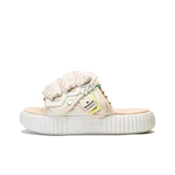 Kappa Slip Resistant Slide Slippers Women's White Pink