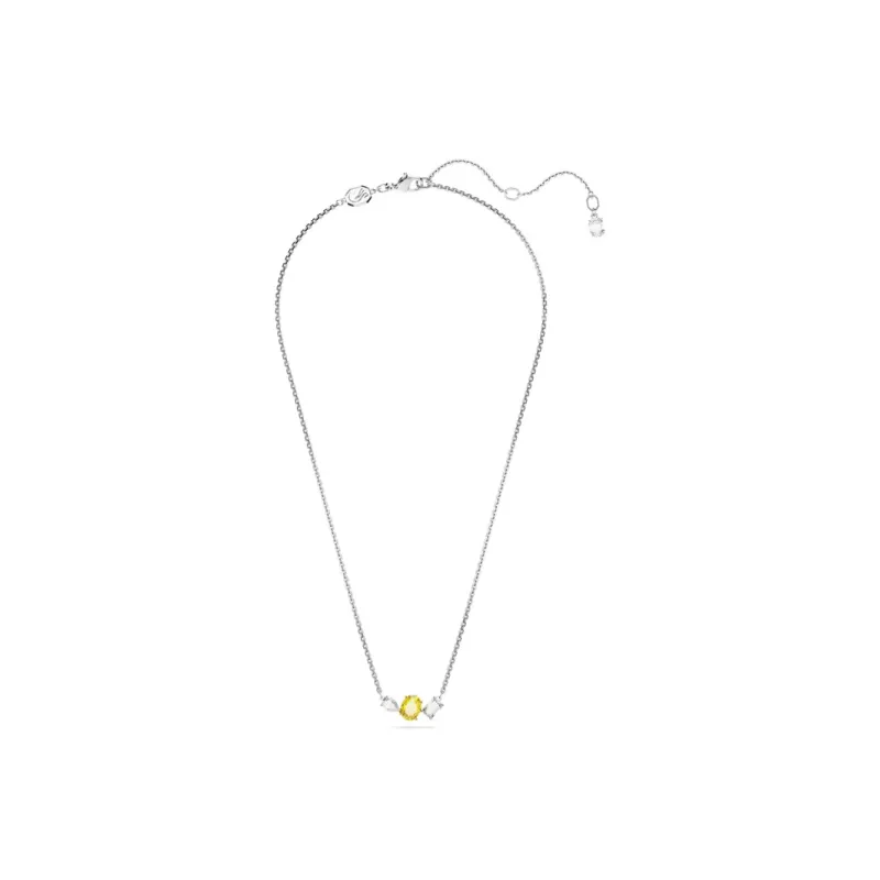 Swarovski Mesmera Cubic Zirconia Faux Crystal Necklaces Women's Gold-2
