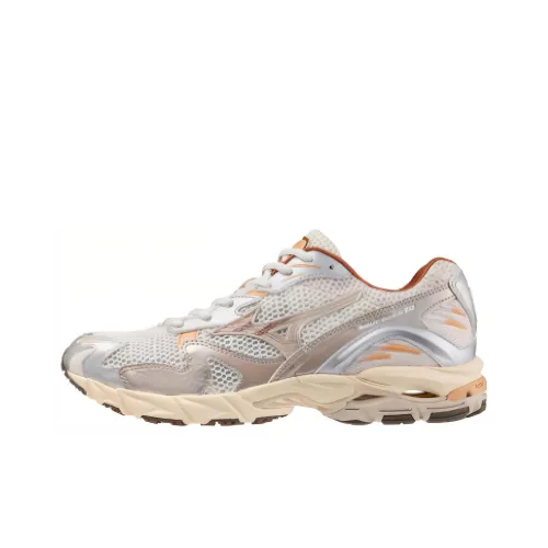 Mizuno Wave Rider 10 White Silver Orange