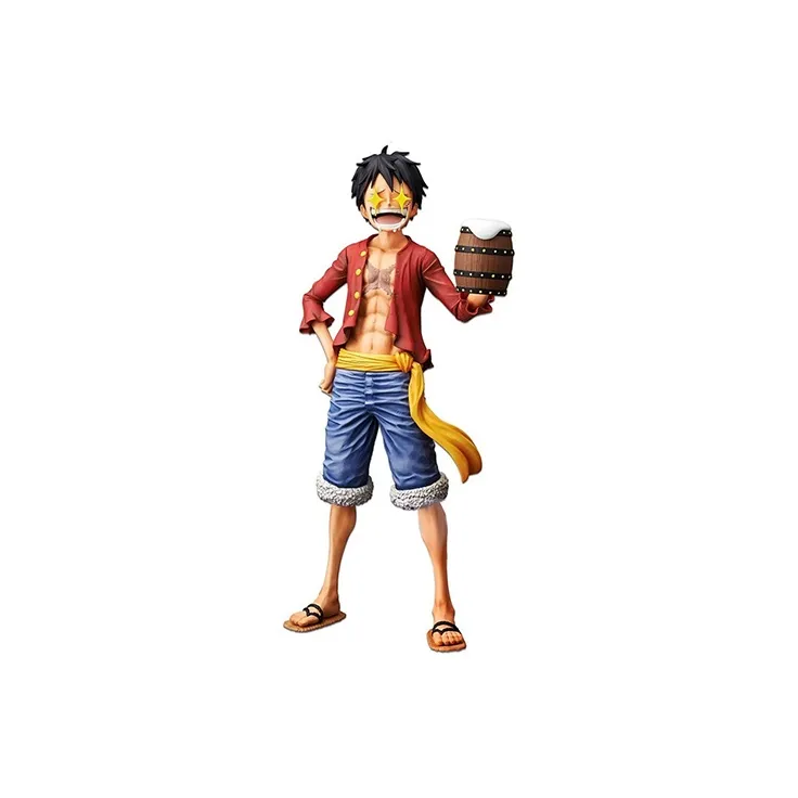 BANPRESTO One Piece Grandista Nero Monkey D. Luffy Figure Red-3