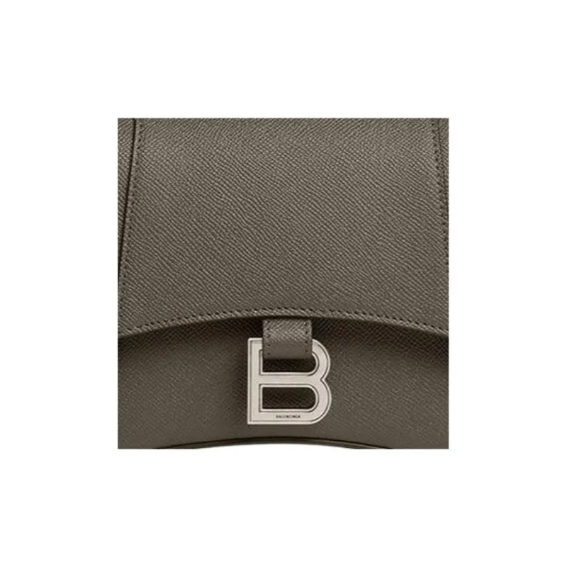 Balenciaga Downtown Soft Textured Calfskin Shoulder Bag Crossbody Bag Extra Small Men's Dark Green-5