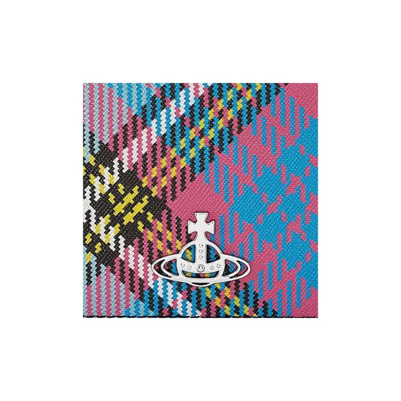Vivienne Westwood Renewable Polyurethane Card Holder Wallet Women's Multicolor-4