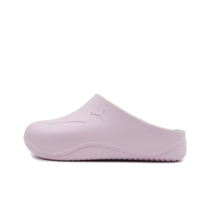 PUMA Wave Flip Res Abrasion Resistant Slip Resistant Closed Toe Slippers Unisex Pink-0