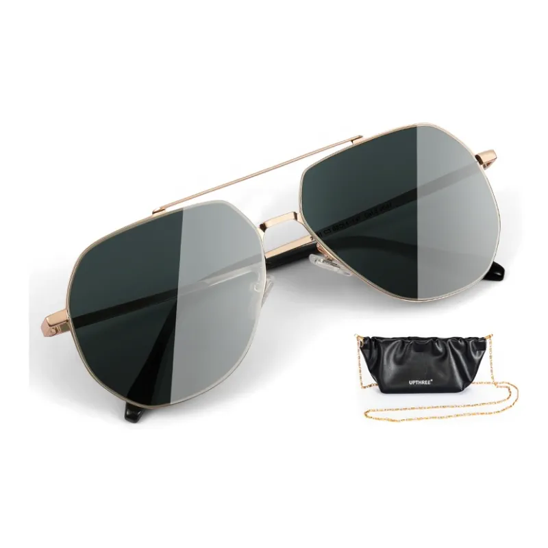 Upthree Alloy Aviator Sunglasses Unisex-9