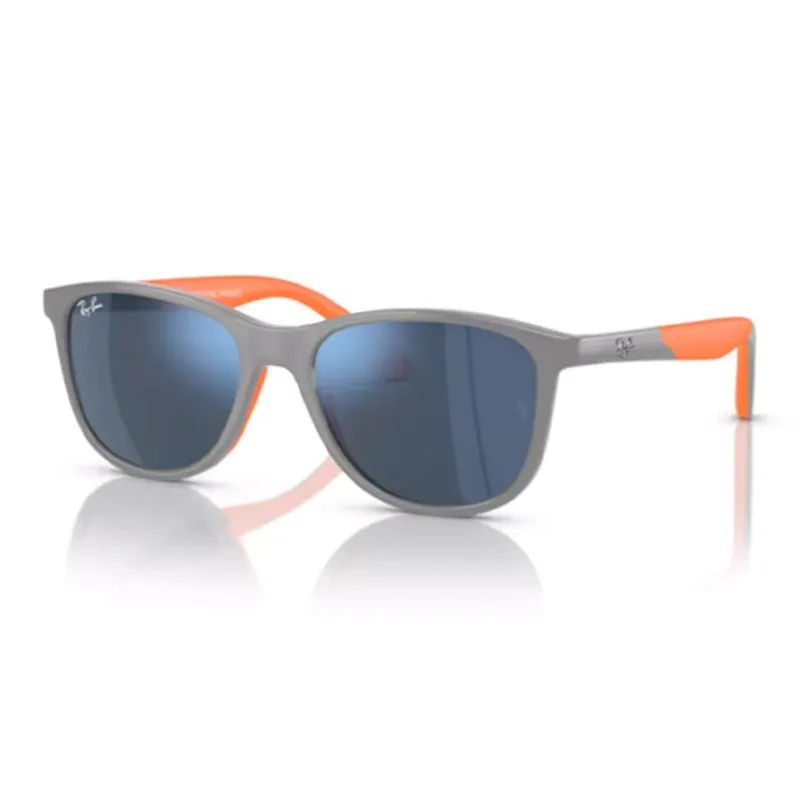 RayBan Injection Molded Irregular Shape Sunglasses Kids' Orange-0