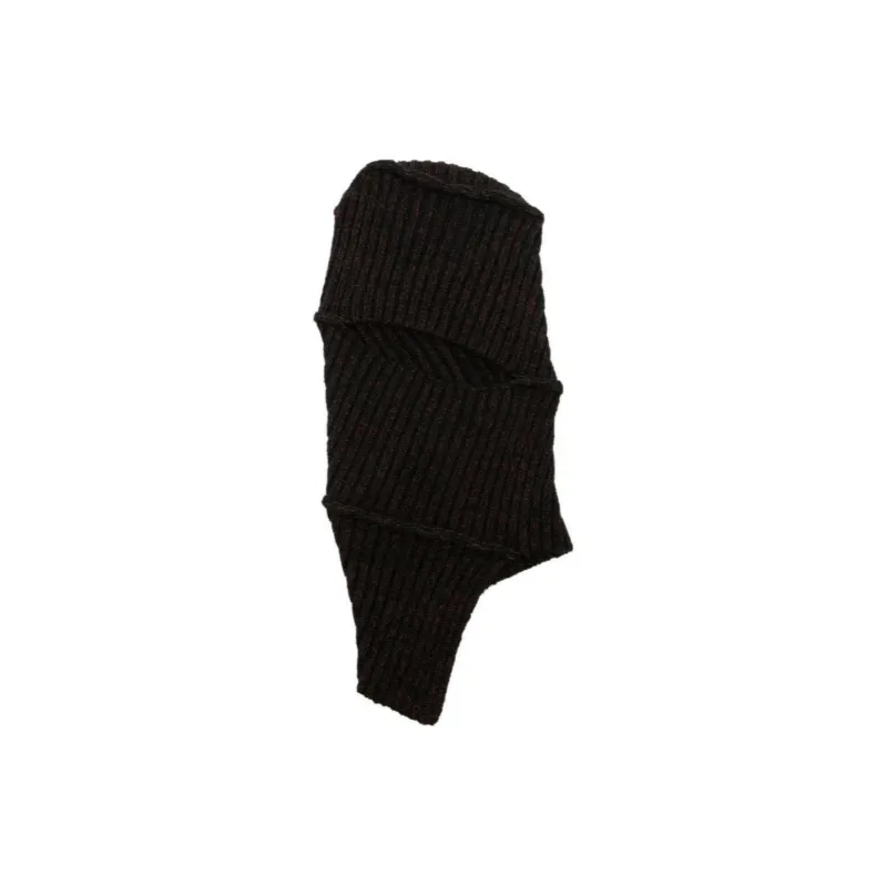 MM6 Maison Margiela Cotton Beanies Men's Black-1