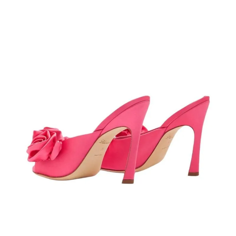 Blumarine Slide Slippers Women's Pink-4
