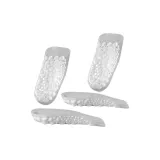 [2 Pack]White Large Grain Popcorn Height Increasing Pad 2cm