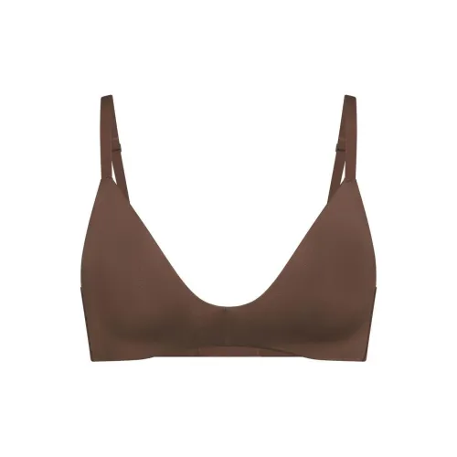 SKIMS WIRELESS FORM T-SHIRT DEMI BRA Bra Women's 1 Pack OXIDE/Oxide Color