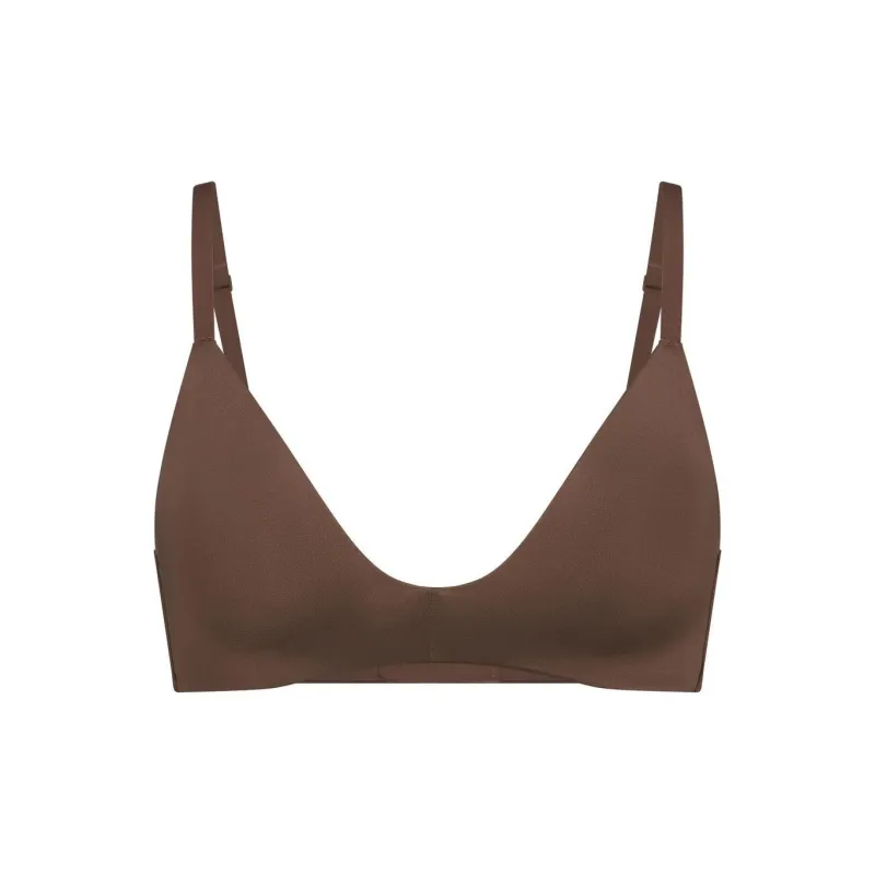 SKIMS WIRELESS FORM T-SHIRT DEMI BRA Bra Women's 1 Pack OXIDE/Oxide Color-0
