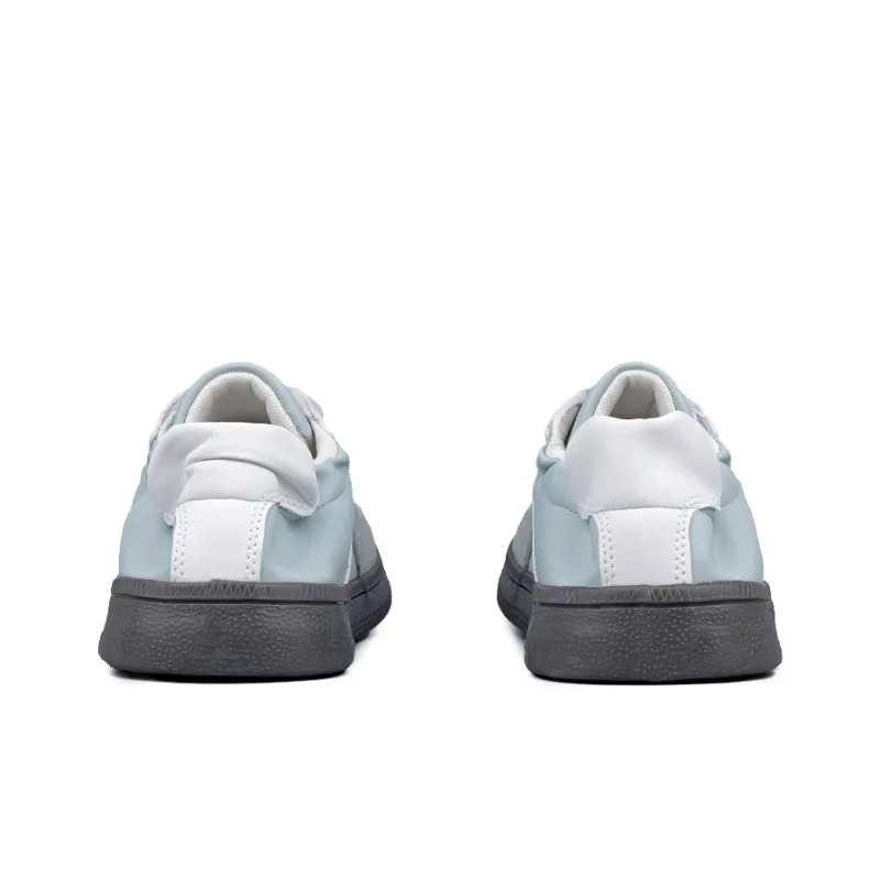 WENPU Slip Resistant Impact Resistant Lightweight Breathable Low Top Skateboard Shoes Women's-6